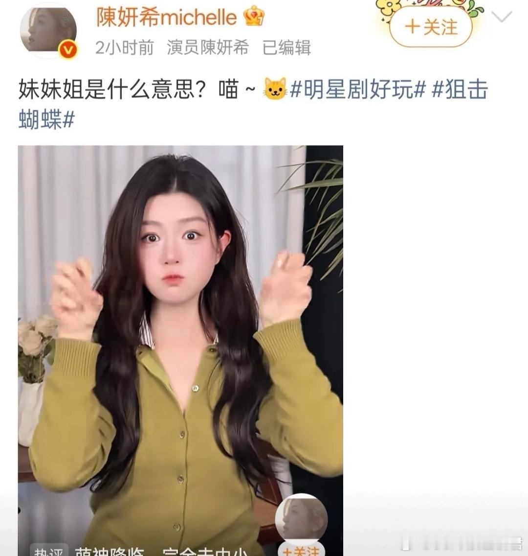 陈妍希给我一种，这部剧播完就退圈的既视感。以前跟陈晓的定情作「神雕侠侣」，都没有