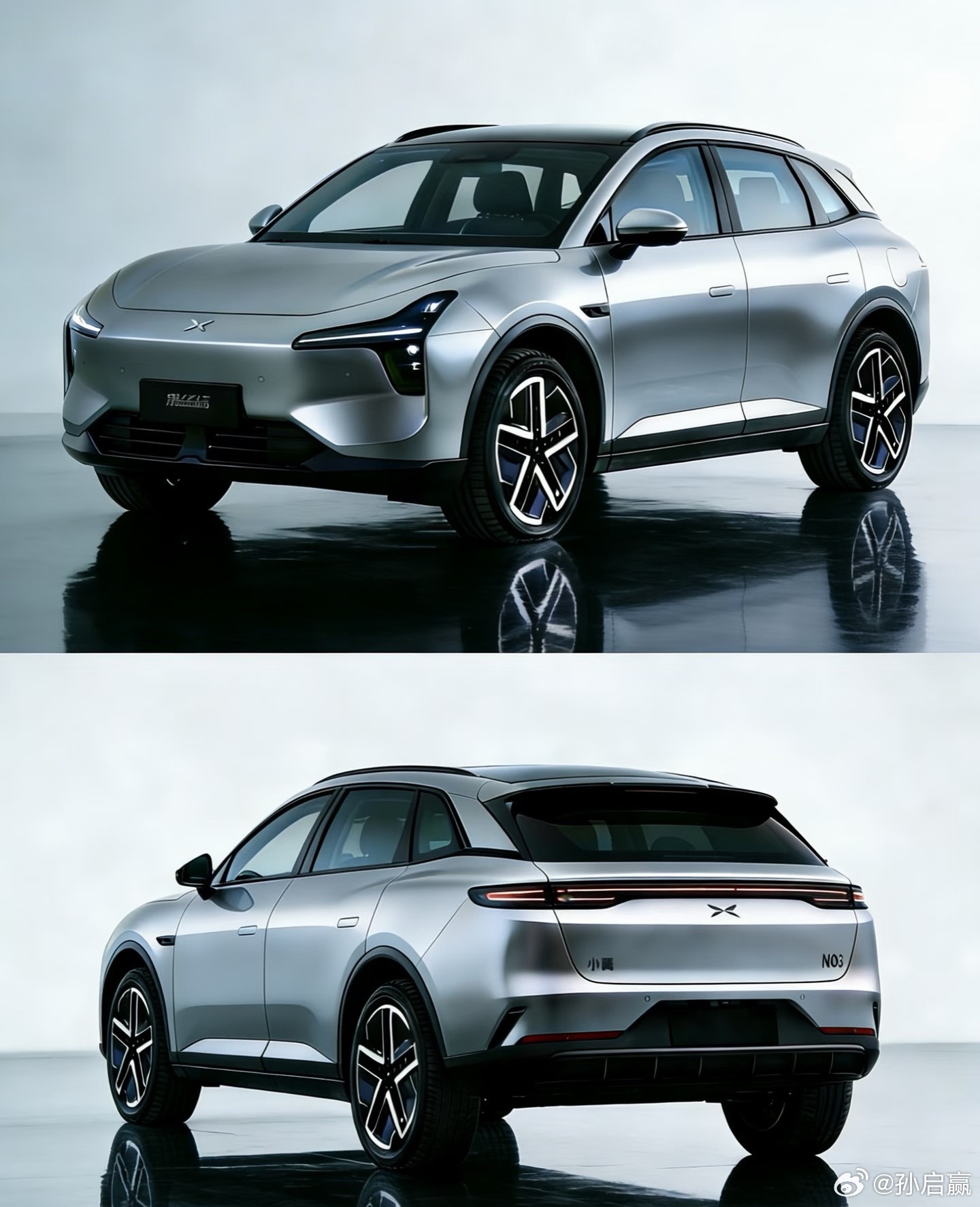 小鹏monam03suv假想图，看起来有那个感觉。这可能是今年小鹏最引人关注