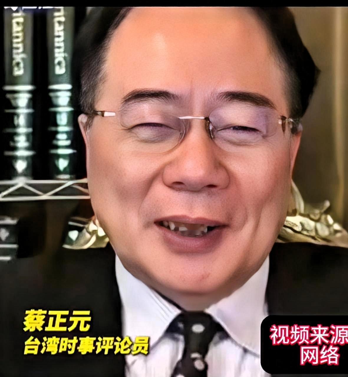 蔡正元这回是真的栽跟头了，不是因为对手，是因为家里的小辈。昨晚直播正起劲，手