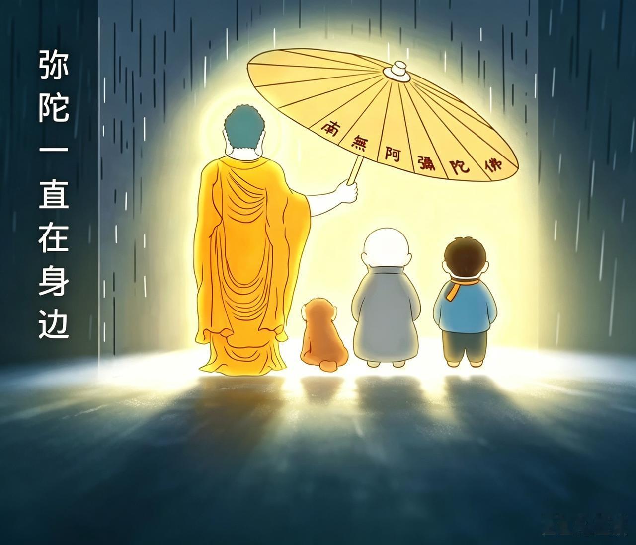 念佛的人，能增长福慧。佛是福慧两足尊，念佛既能清净心念，也能增福开慧。福