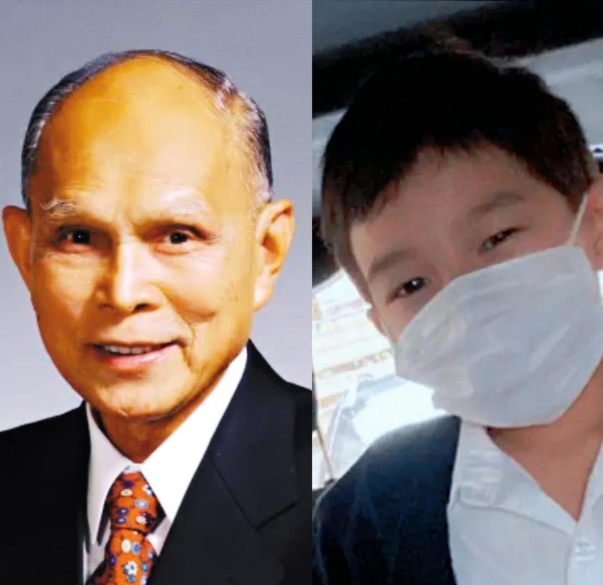 霍中曦站上霍英东纪念台，开口第一句就震住了全场。台下第一排的位置，一根手指正