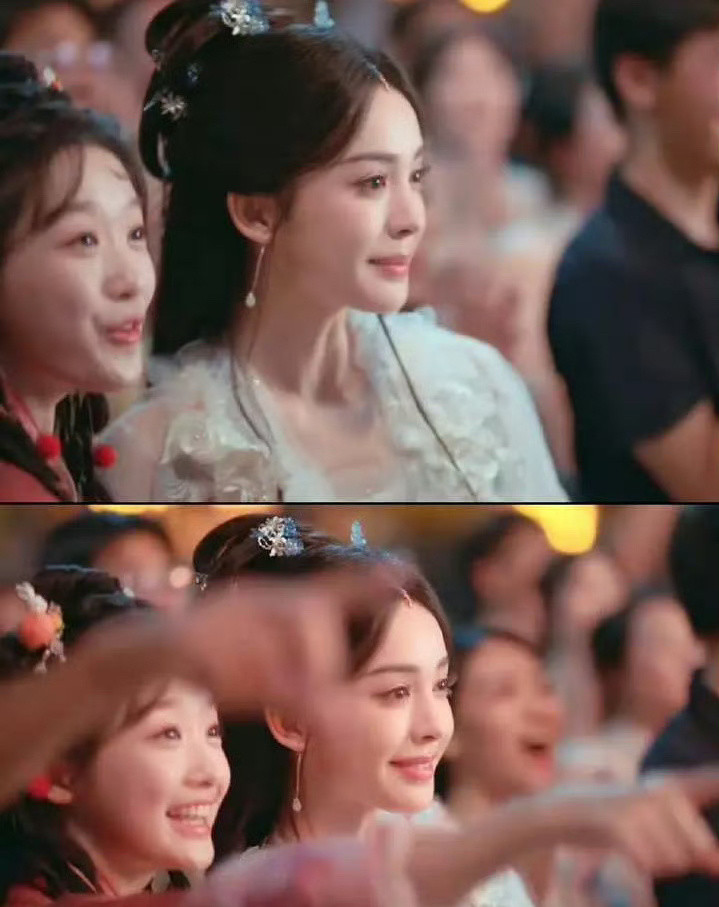 娜扎的嫦娥造型，美貌真的很在线，太漂亮了！​​​