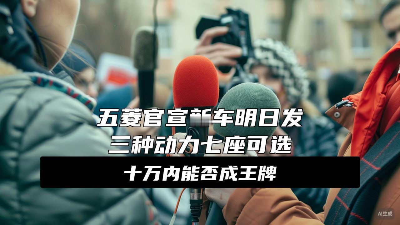 只要8万？刚刚，五菱全新SUV官宣，这车好硬啊！大消息！五菱刚刚官宣全