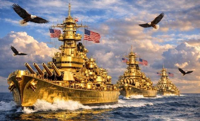 特朗普：我造黄金舰队，不是针对中国这几天特朗普宣布建造“黄金舰队”的消息闹得挺