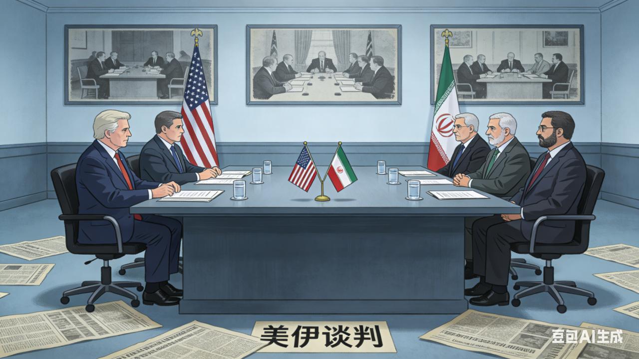 美伊阿曼谈判结果什么也没谈成这戏码是不是特别眼熟？其实双方压根没想谈成。