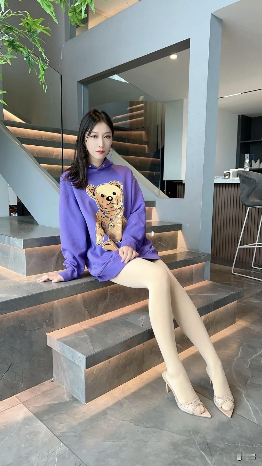 太瘦了穿丝袜都撑不开咋办清纯甜美的样子漂亮吗连裤袜怎么防勾丝晒晒你的今日穿