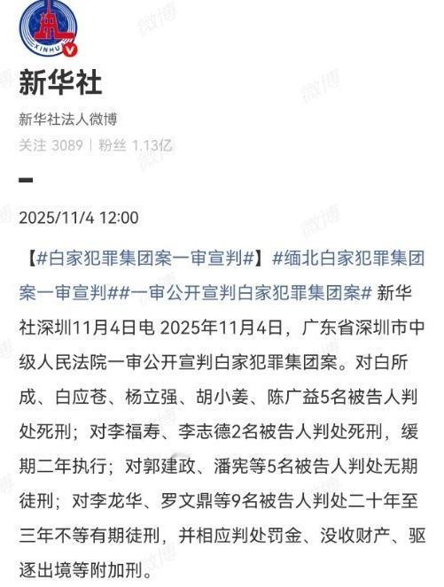 白所成和白应苍父子被判处死刑！此刻东南亚各国的网络公司，正在被大量清剿，包括缅