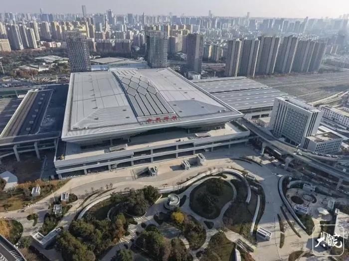 年底合肥西站竣工，合肥高铁版图要“三站鼎立”啦！这座建在清溪路和潜山路交口西南角