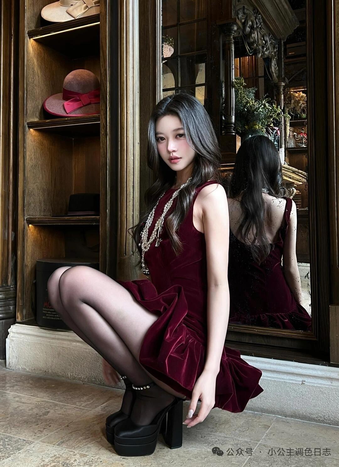 少女摄影|NO.0191期黑丝就是性感的代名词