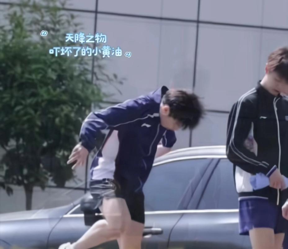 黄友政一打开手机天塌了，他被落下的树叶吓了一跳，原地起舞全网都知道了。国