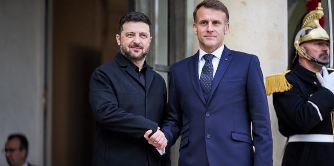 欧洲给定心丸，乌克兰不怕了 乌克兰总统刚从巴黎飞回，又马不停蹄赶赴柏林、