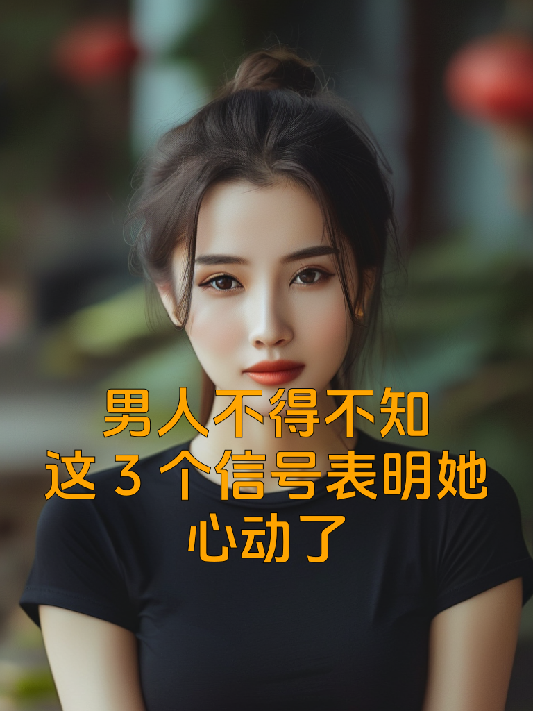 男人不得不知：这3个信号表明她心动了