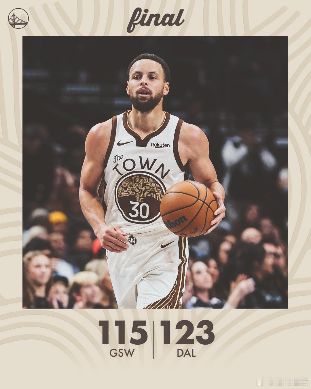 独行侠战胜勇士没有巴特勒的第一场。库里手感火热，拿到38分命中8记三分，梅尔顿依