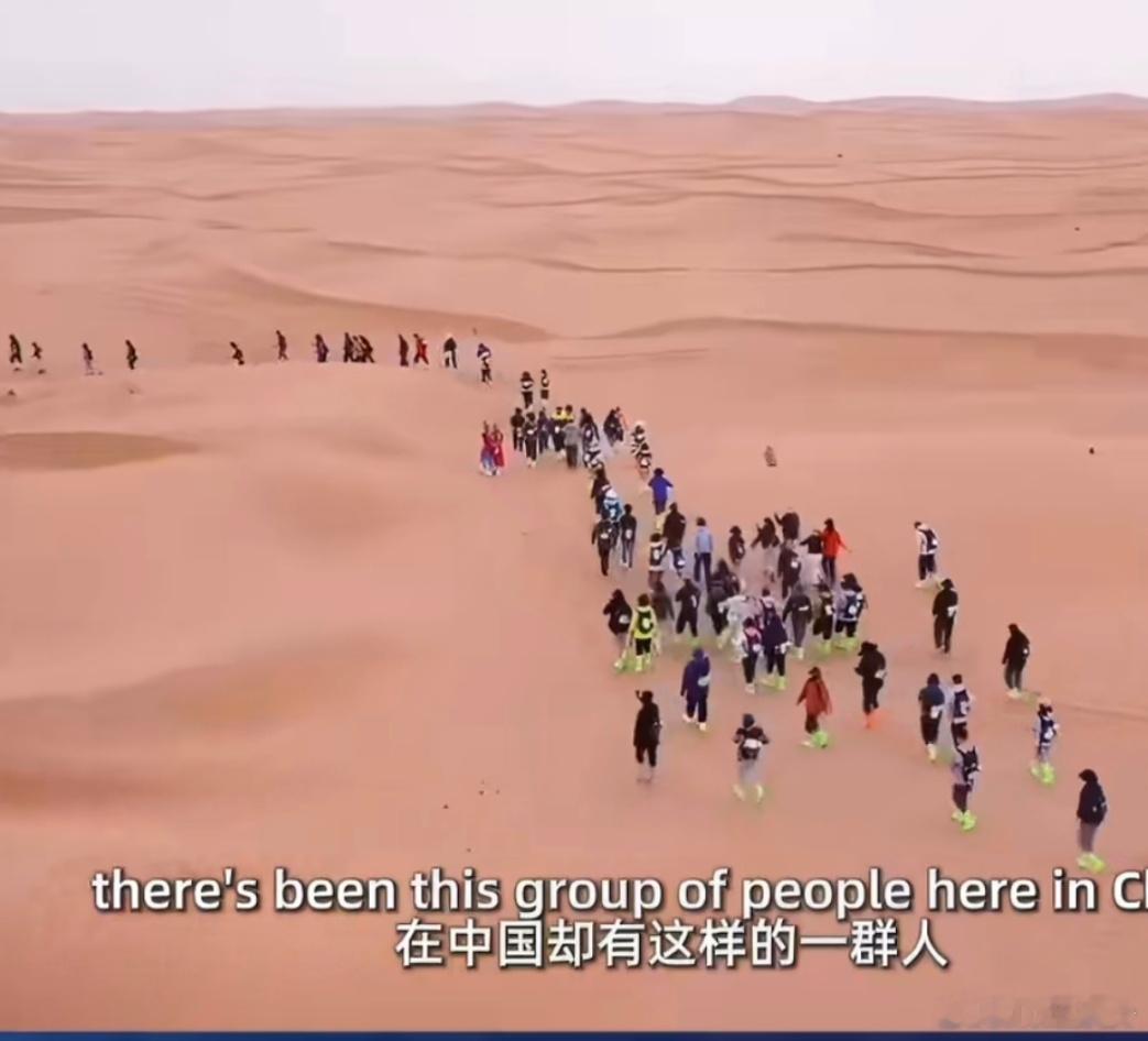 海外网友说只有中国在让世界变美好穿过阿拉善沙漠，美国博主看到蚂蚁森林的奇迹。十