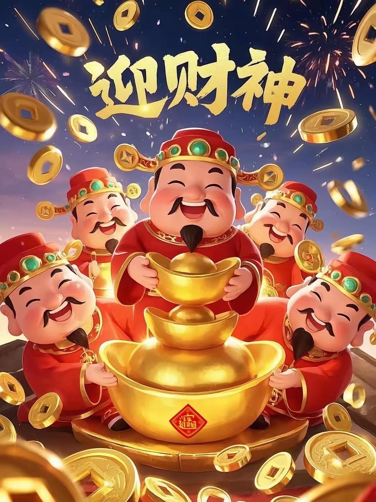 如果你连一句“财神到”都不愿接腔，又怎么能接住这泼天的红火风光？碎银整金，浩浩