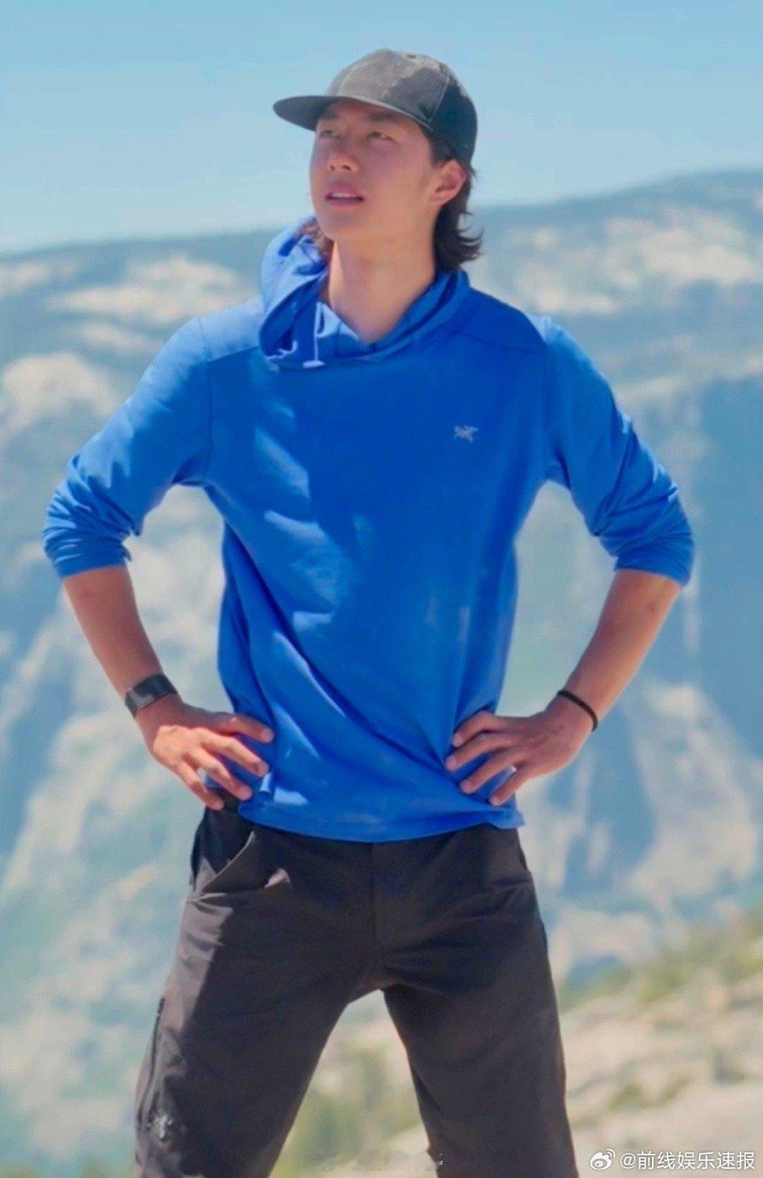 王一博这一次用尽力气与手段迎战优胜美地大岩壁，高温+复杂地形双重考验，王一博拼