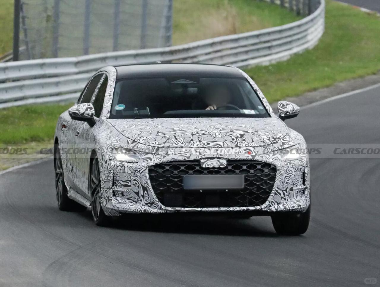 全新一代国产奥迪A6L现身纽北，这是要做BBA中大型轿车阵营最运动的选手？从外