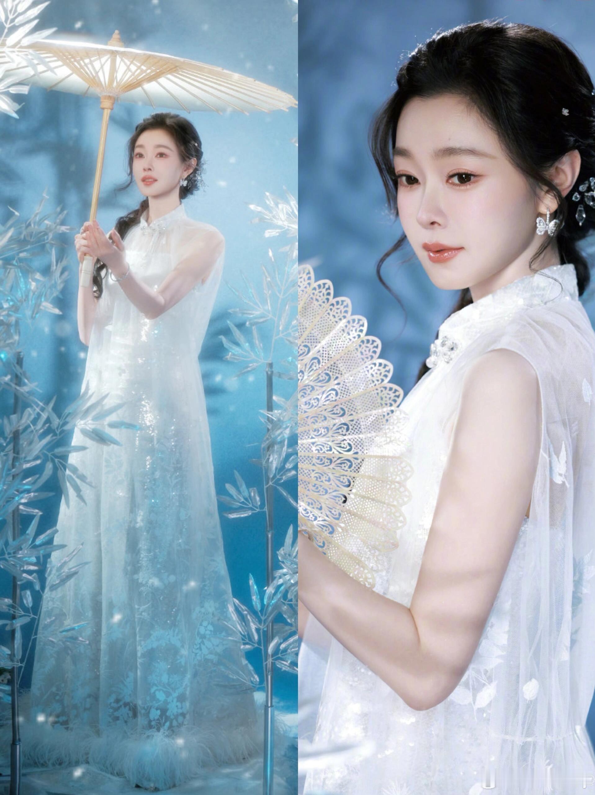 非遗晚会明星造型陈都灵宋轶尚雯婕曹骏祝绪丹希林娜依高