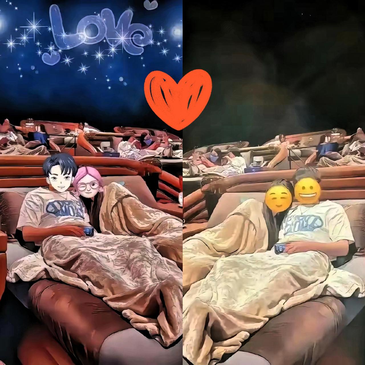 如今这电影院都开始卖双人床票了，你敢信吗？我朋友上周去体验了，回来后脸都绿了。