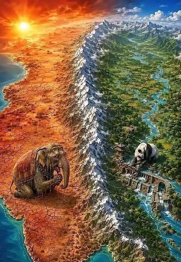 印度政府不修水库，不建电站，不种树，还砍干净了树，不热没天理为什么每年一到夏天