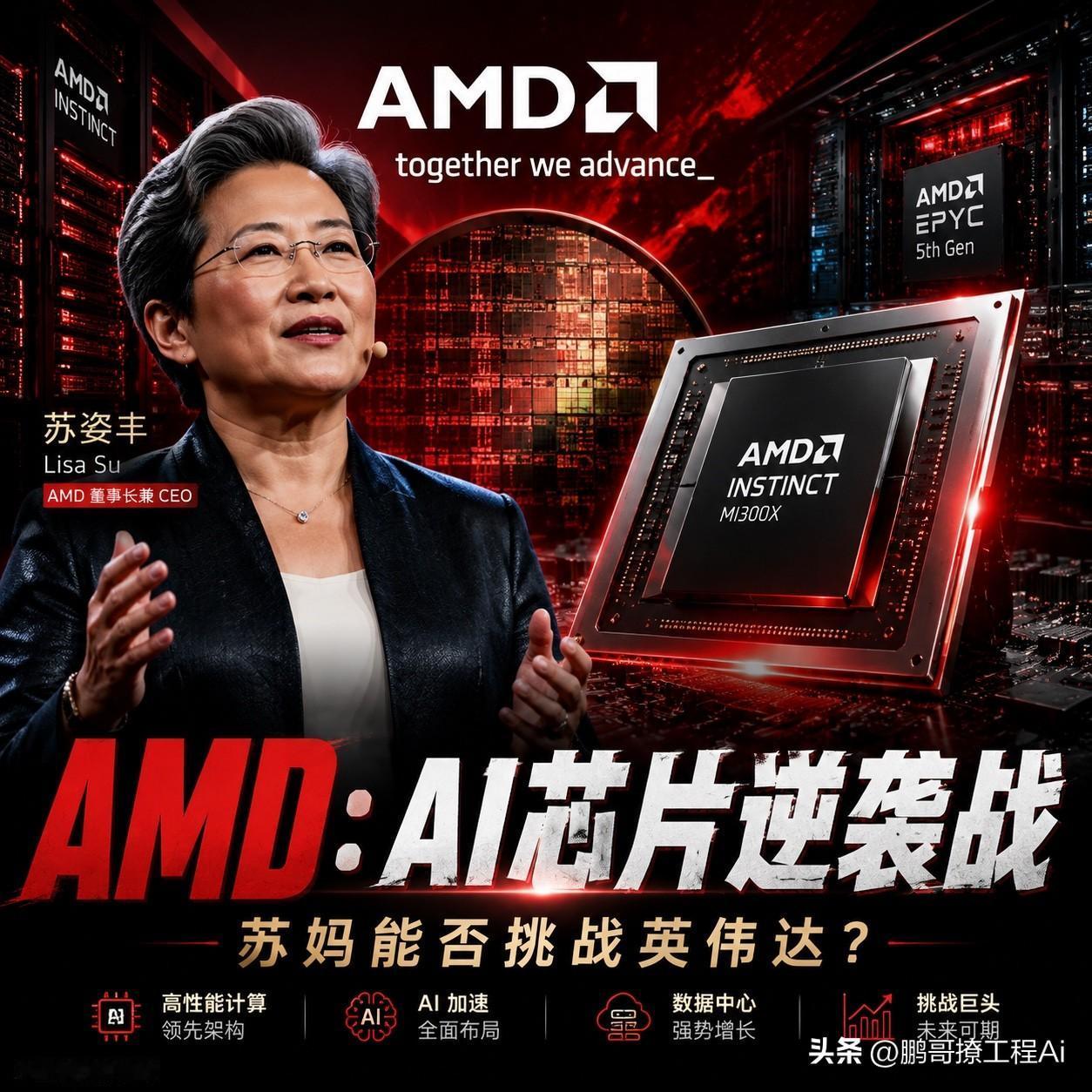 你有没有一种感觉，英伟达的新闻天天刷屏，AMD却像从科技头条里消失了一样。但苏