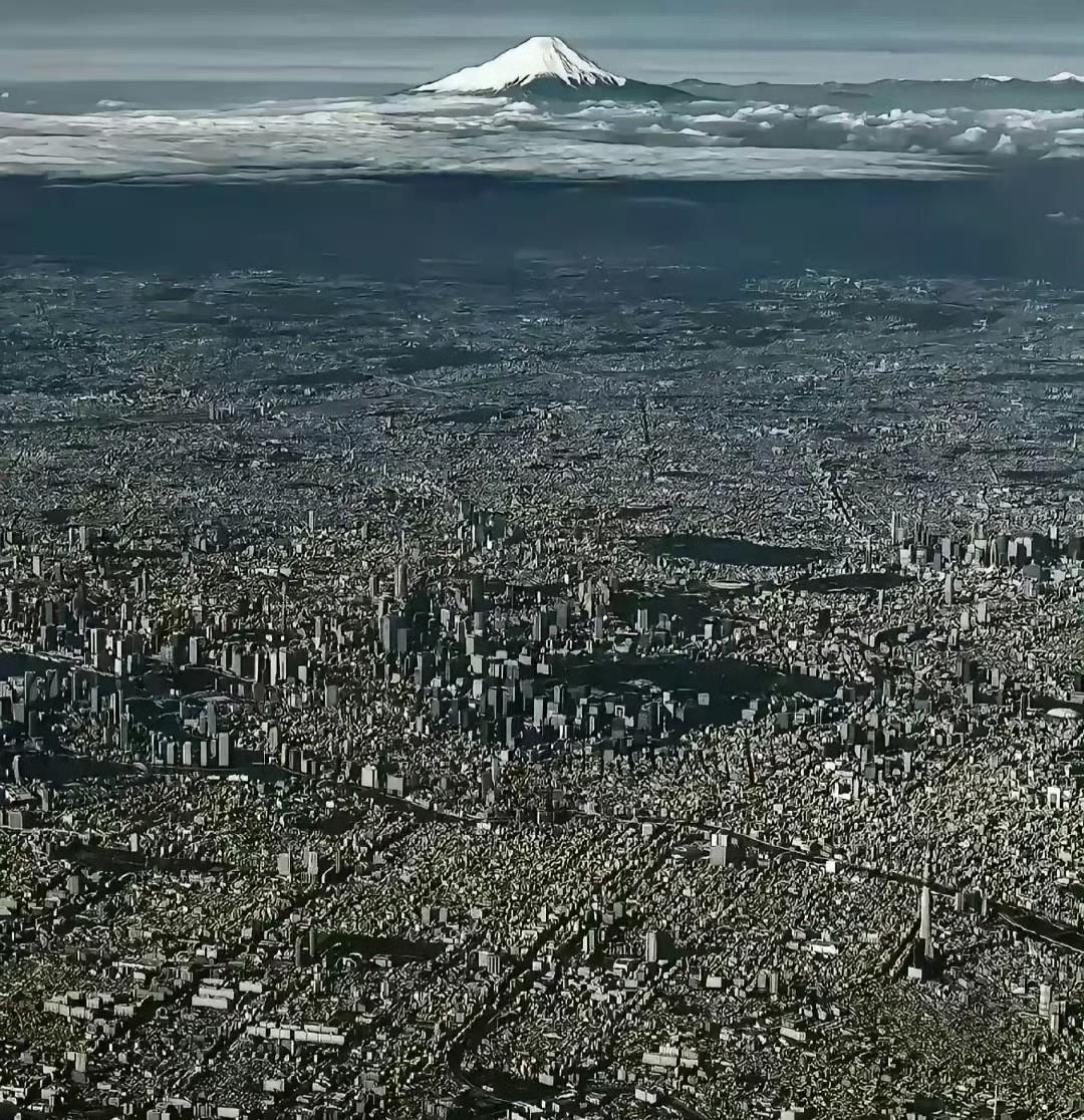 这是东京全景图，瞅一眼，你第一反应是啥？