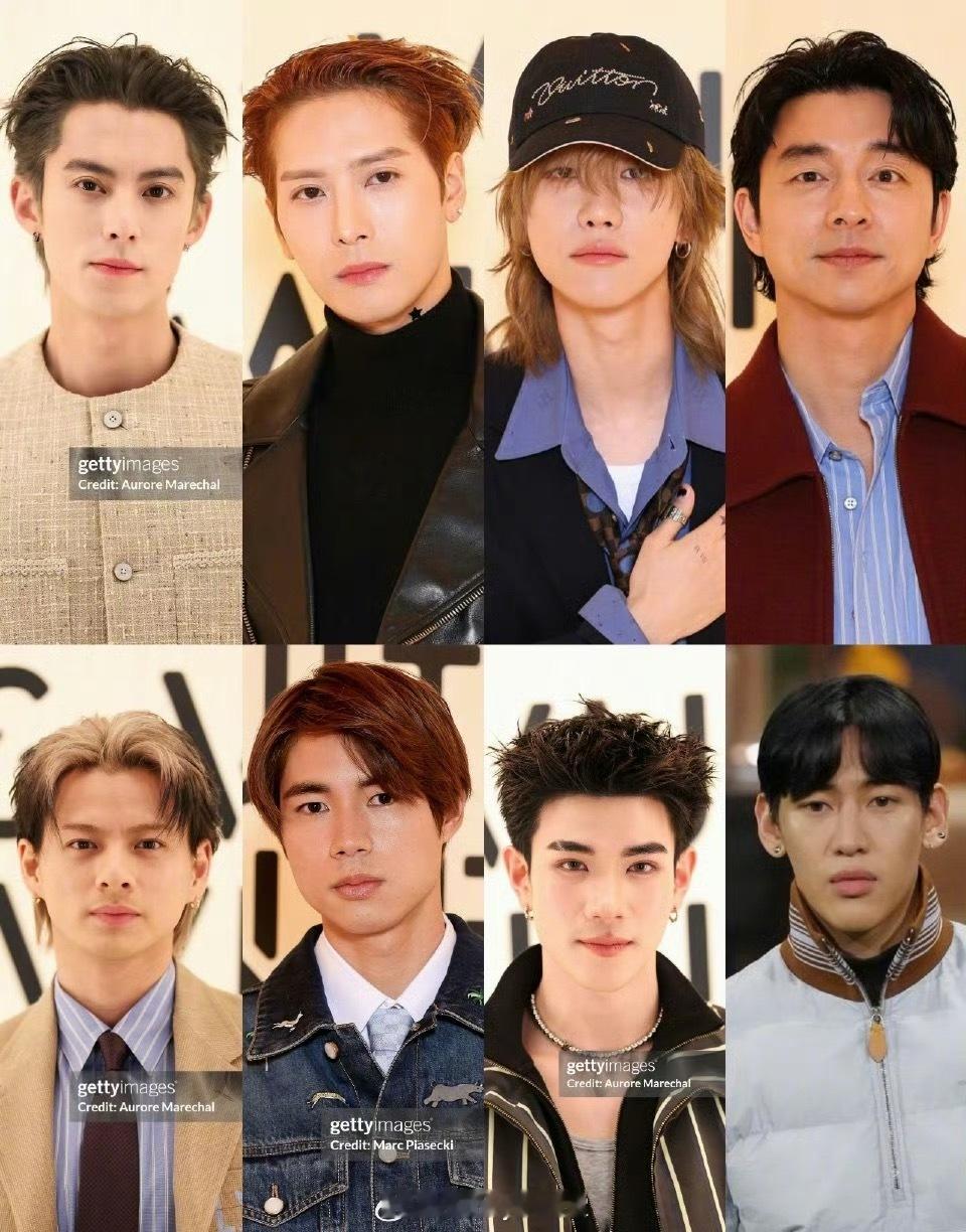 LV大秀男明星G社生图，BamBam怎么变成这样？？？