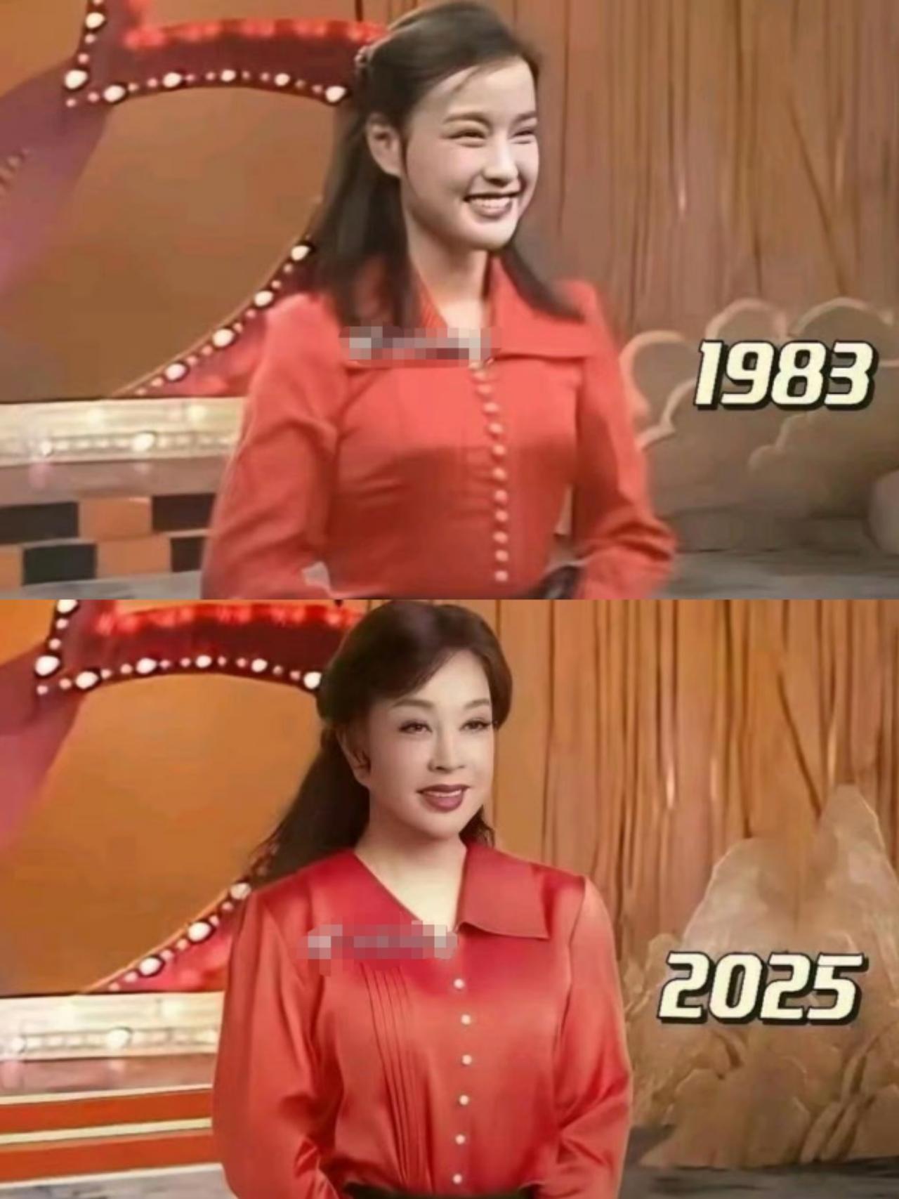 42年前的衣服，刘晓庆居然还留着，心里到底是怎样想的呢？有朋友说，没什么好奇