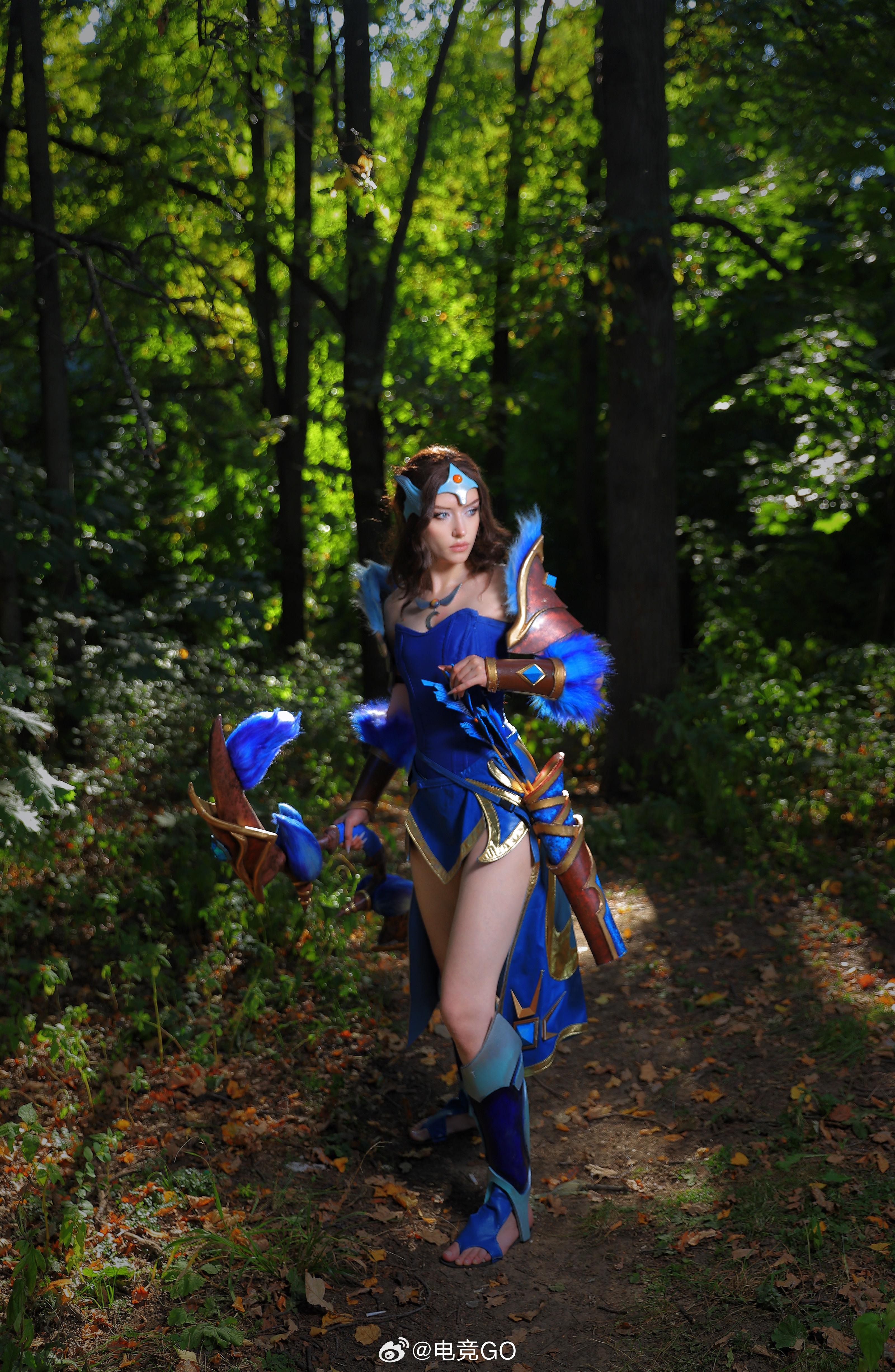 这个米拉娜感觉比月亮公主本人还好看dota2cosplayDOTA2byst