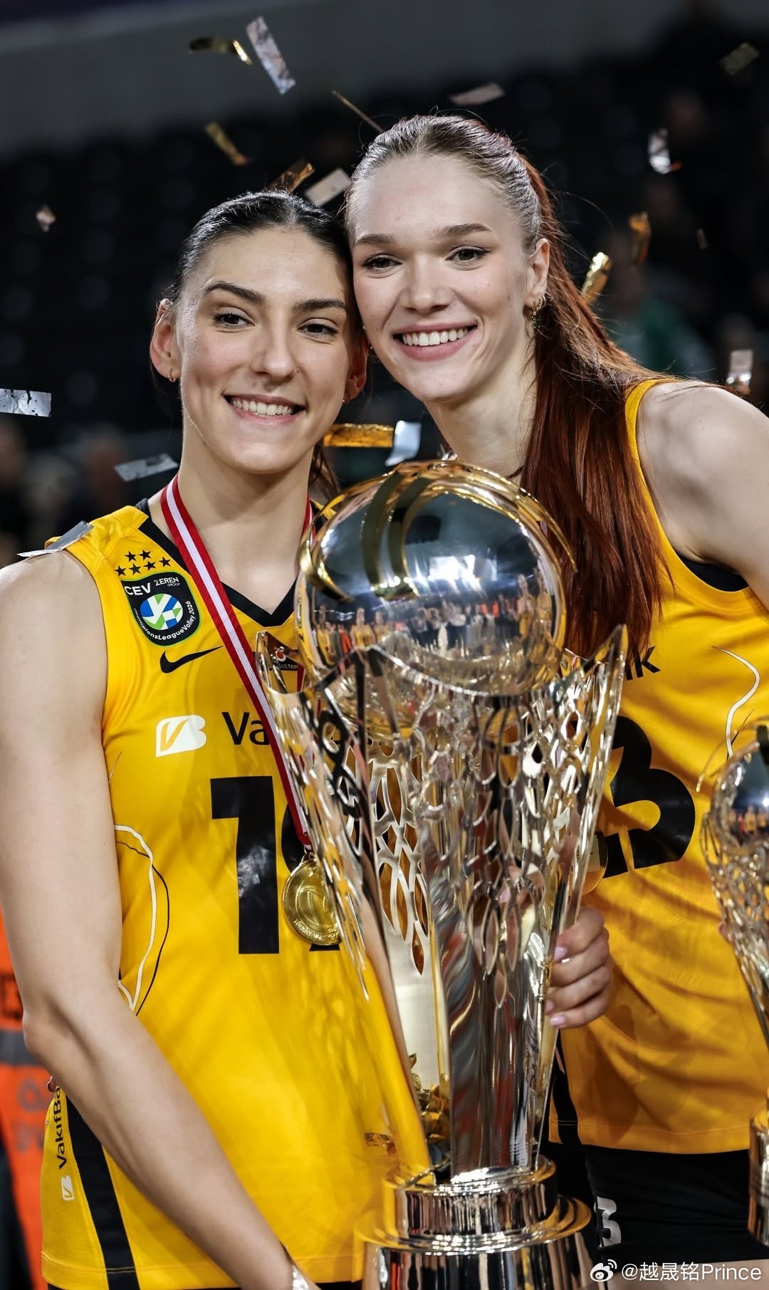 排球⭐️瓦基弗银行双姝——玛丽娜.马尔科娃&蒂亚纳.博斯科维奇，在土耳其