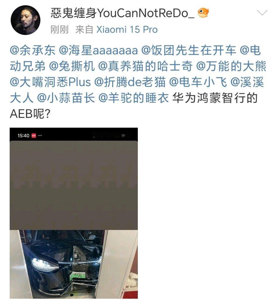 在恩公的带领下，弱智猴全网高频率巡检，一旦发现鸿蒙智行一些小磕碰事故就像猴子发春