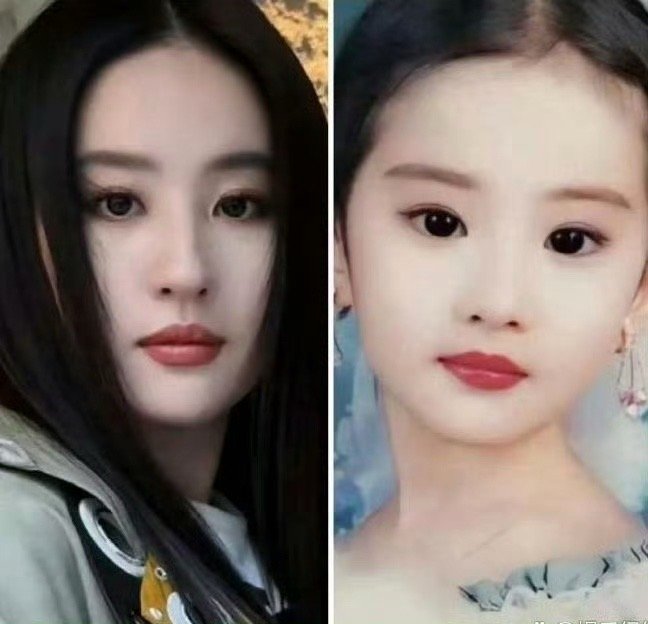 刘亦菲还在因为大眼珠子被误解，她的瞳孔天生就能这么大这么黑​​​​