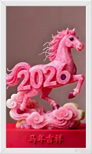 彭晓勇携全家人送马年祝福㊗️我们国家国富民强，国泰民安！全国千军万马，各地万马奔