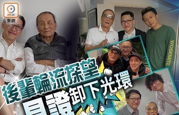 谢贤的御用私人医生曝光了他生前的居家照片，摘下常年不离身的墨镜后眼神浑浊，早在一