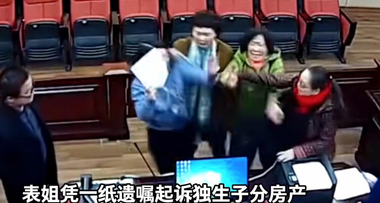谁能料到独生子高先生倒大霉，妈留下上海嘉兴三套房产还没过户，头一回上法庭原告竟是