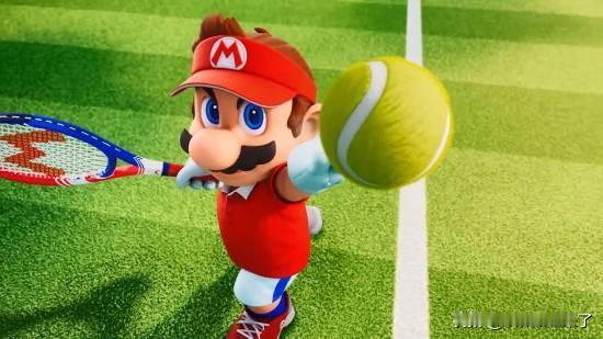 《马里奥网球狂热》新增特色玩法：狂热球拍。持续回合可积累狂热槽(Fever