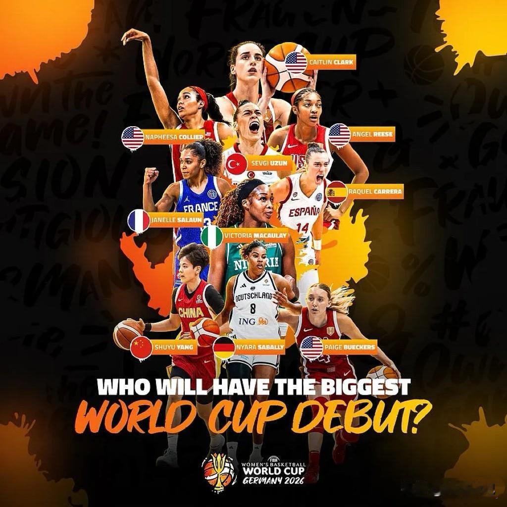 8月31日FIBA官方撰文列出的首次参加女篮世界杯十位值得关注的球星中，中国女篮