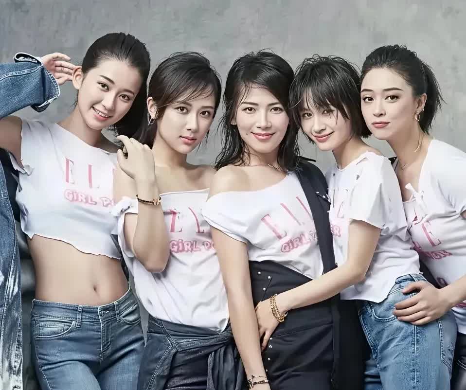 这几位大明星看着都是那么的漂亮，位置当中，我怎么只认识刘涛呀？你觉得他们几个谁最