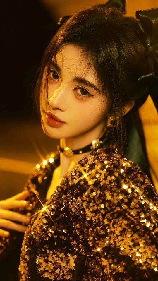 鞠婧祎一整个温婉住了鞠婧祎这一身造型直接把温婉气质拉满，宛如从江南烟雨中走来的古