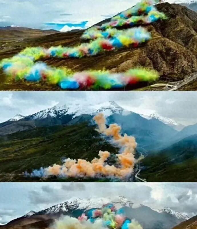 有消息称，蔡国强团队的烟火秀喜马拉雅并不是首选。早前打算在日本试点，原本拟定于