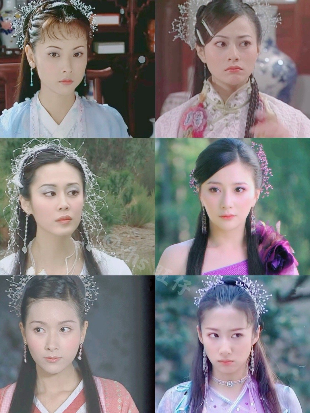 一批影视剧里的“满天星”头饰，谁勾起了你的回忆呢？