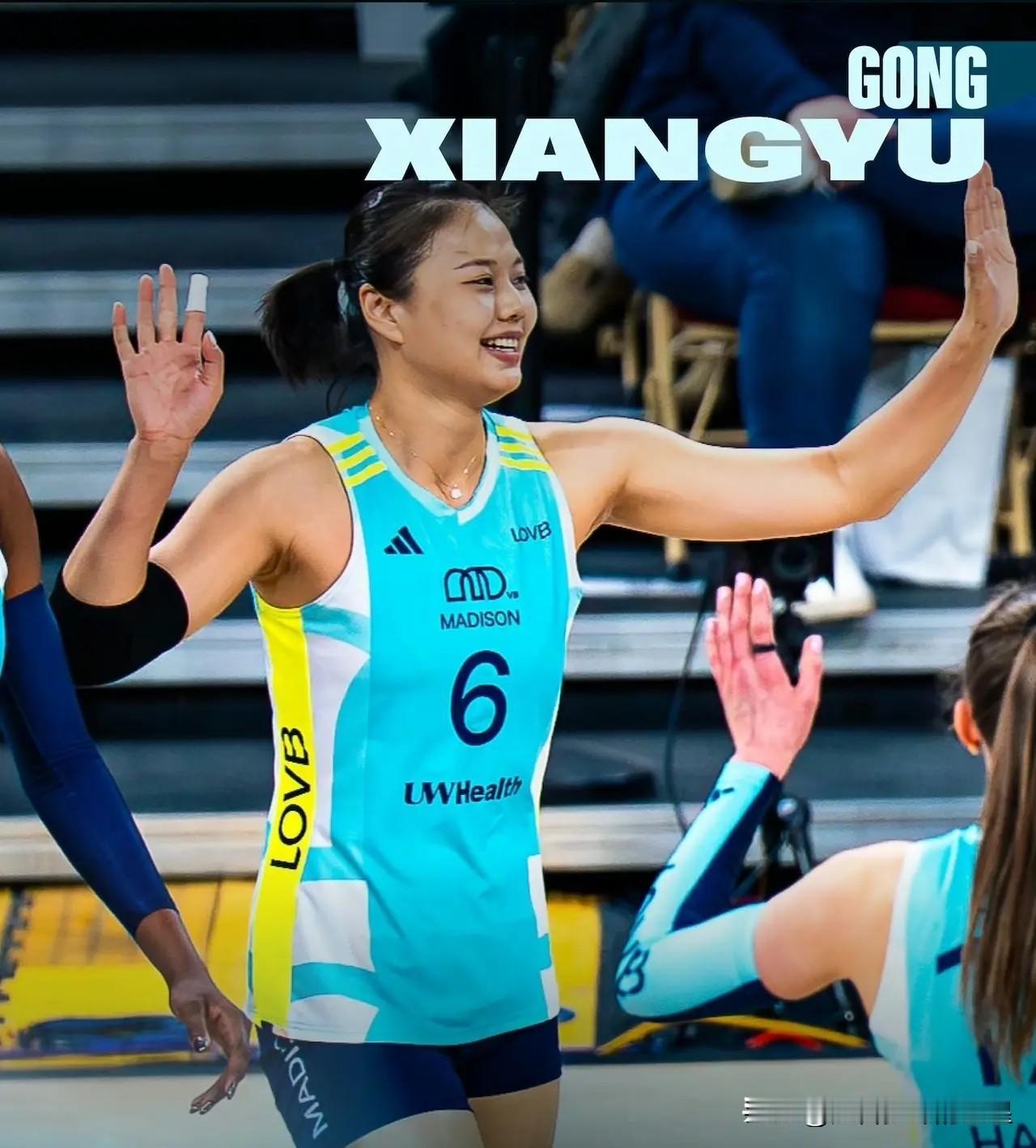 谁说进攻强的防守就弱？女排接应位置上终于有能攻善守的全能王了！最近一位球员的