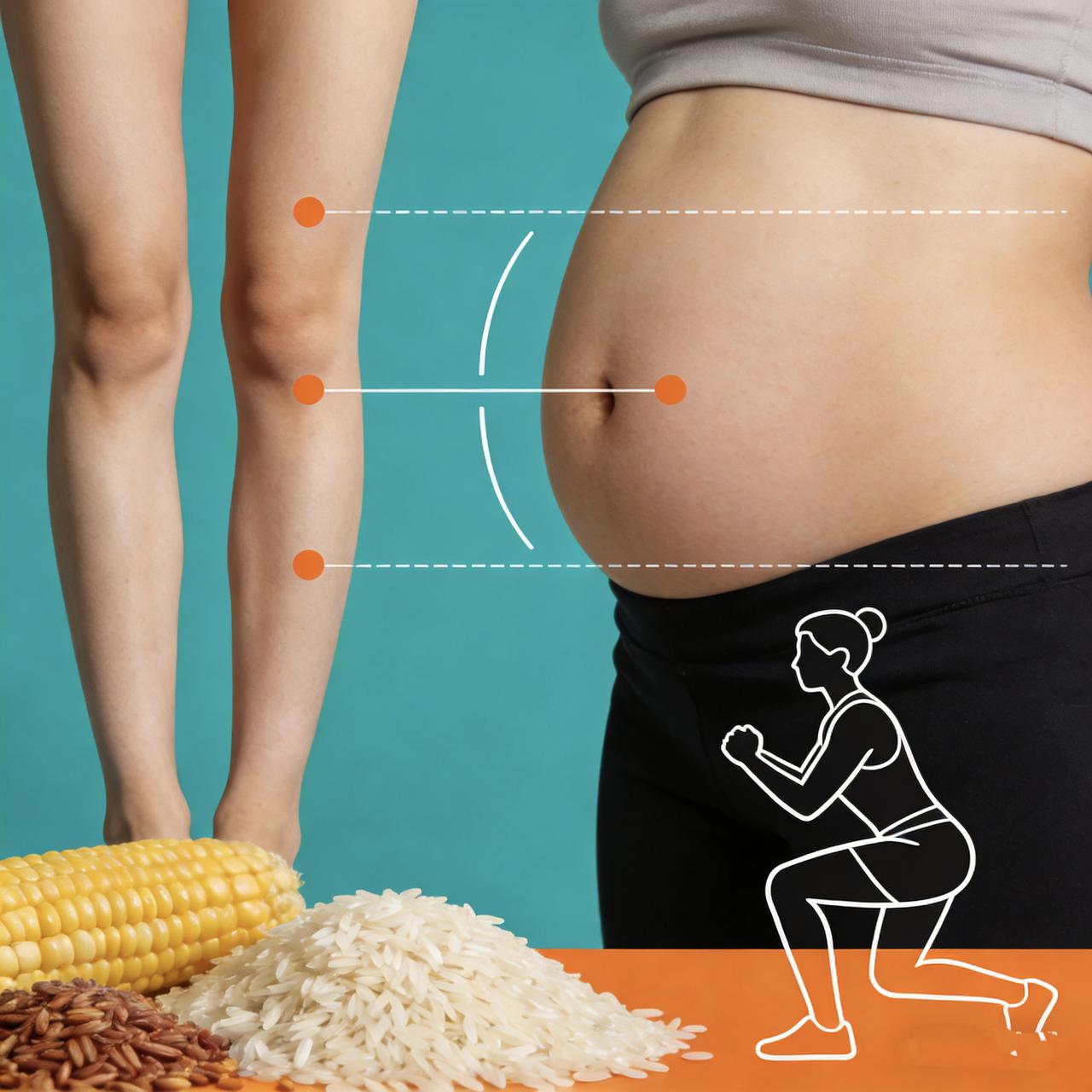 家人们谁懂啊！我得糖尿病3年，减肥减得腿都细成竹竿了，肚子上的肉却跟粘了502似