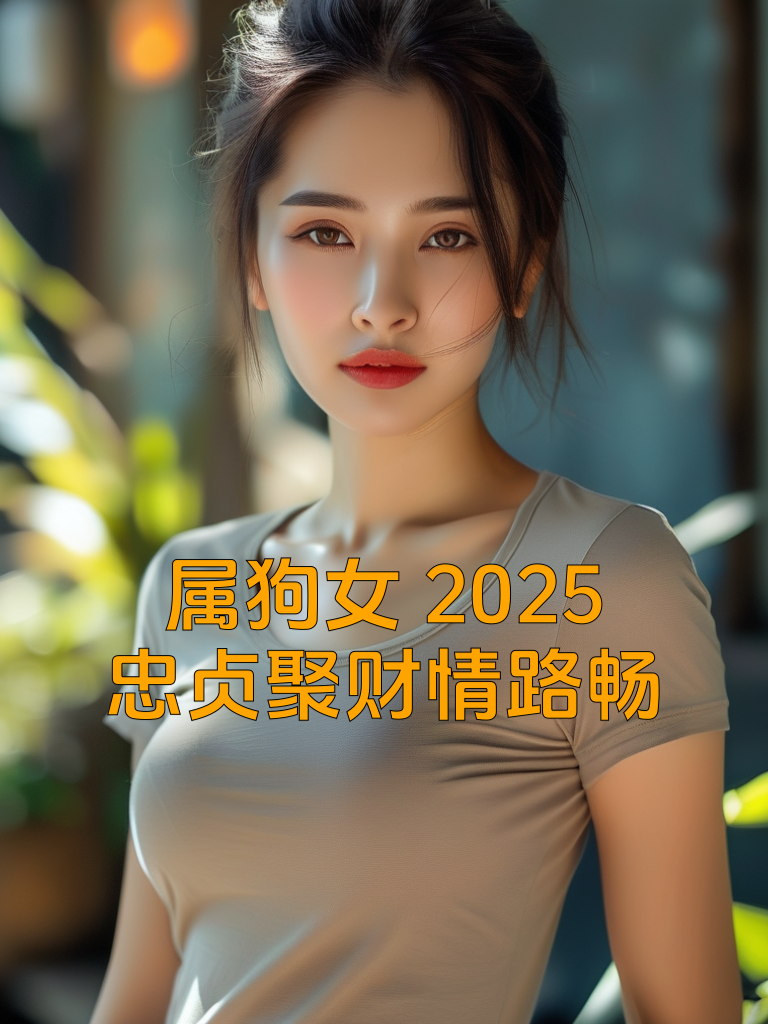 属狗女2025：忠贞聚财情路畅