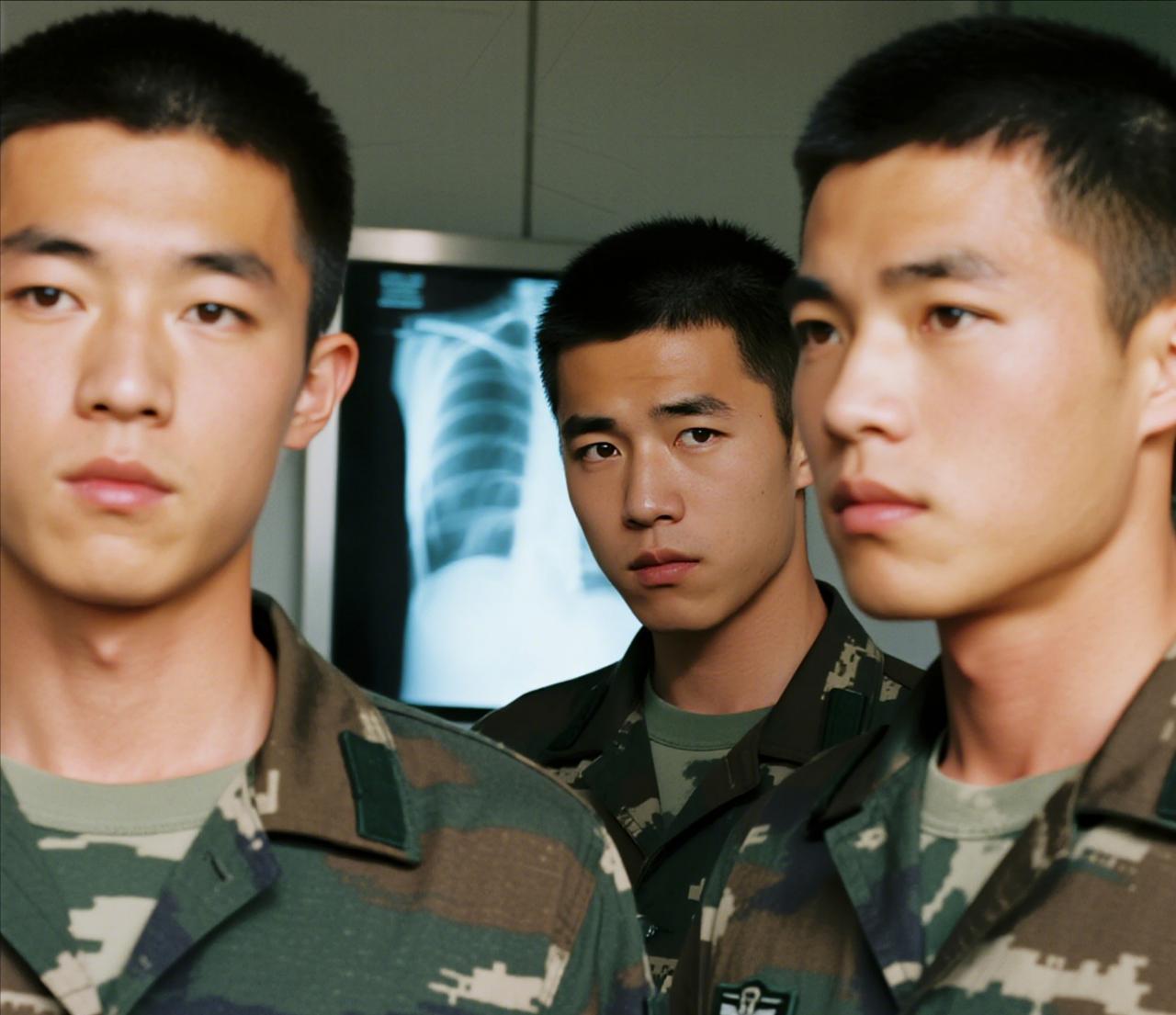 山东临沂沂南的张大姐今年59岁，二十一年前顶着38岁高龄生下三胞胎。男人走得早