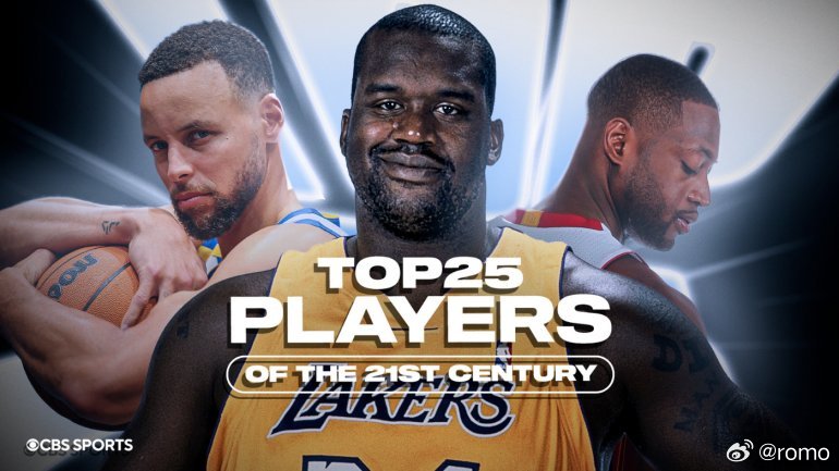 21世纪NBA25大球员排名：从詹姆斯到威少——科比无缘前五，约基奇力压奥尼尔