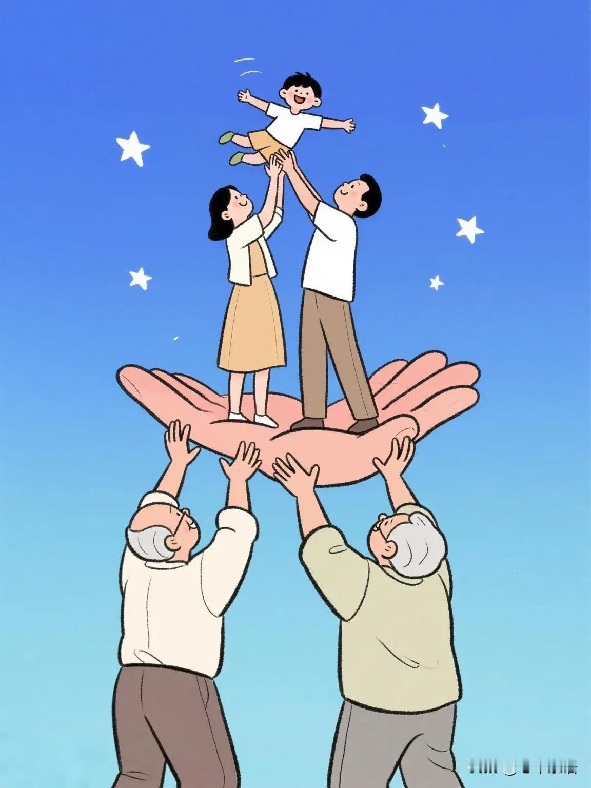 人这一辈子，不管当下有没有钱，不出三代，必将出个有钱人。这不是什么玄学