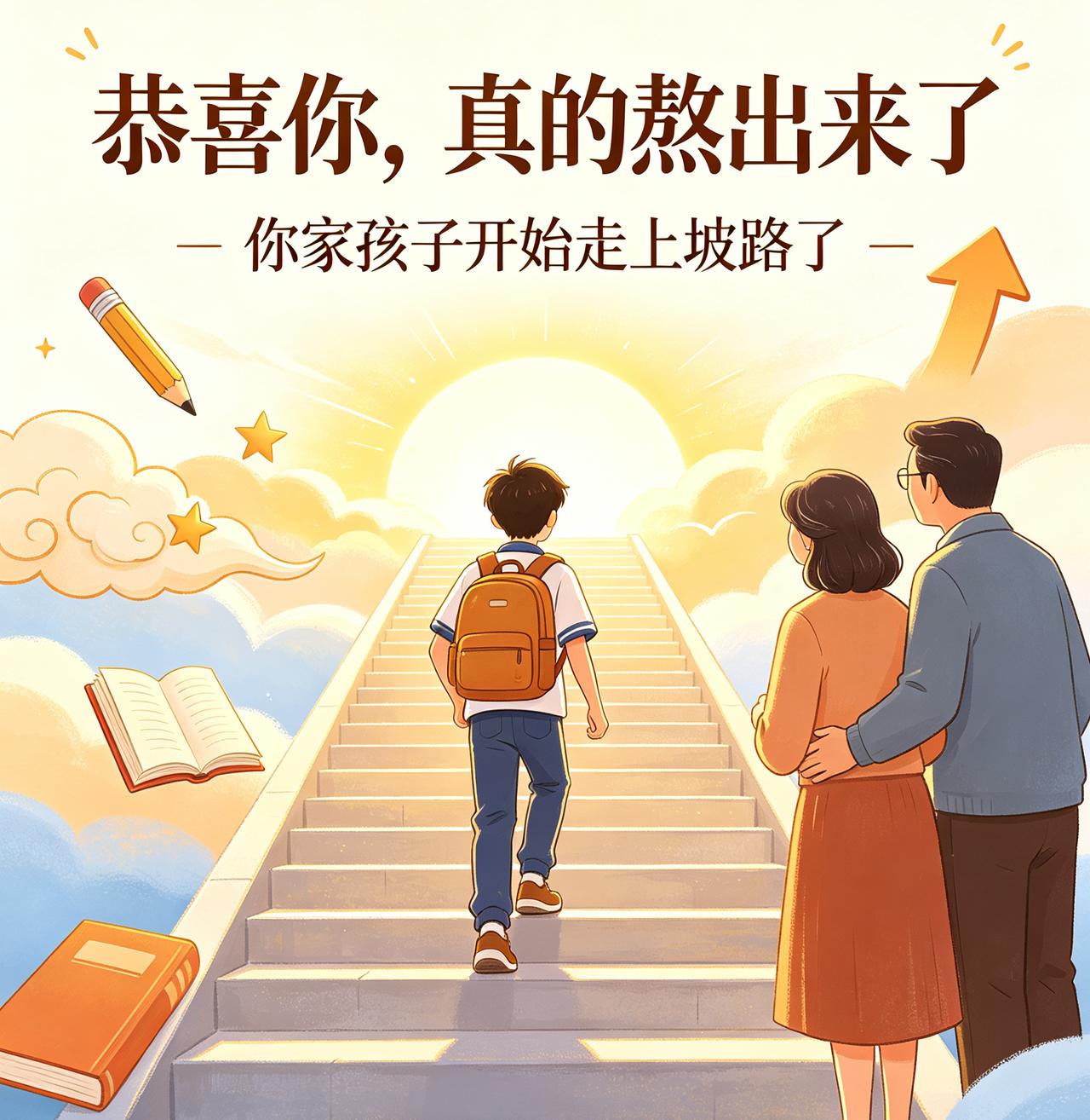 熬出头了！你家孩子运势上扬，一路稳步上坡！！为人父母，大半心