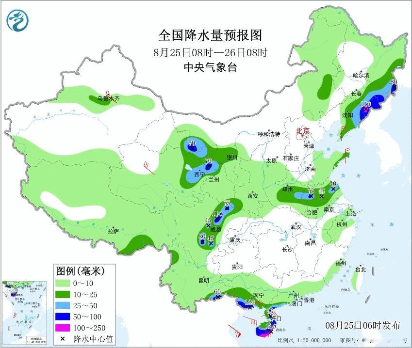 【一周天气——南北天气分化】本周（8月25日-31日），副热带高压依然维持强势，