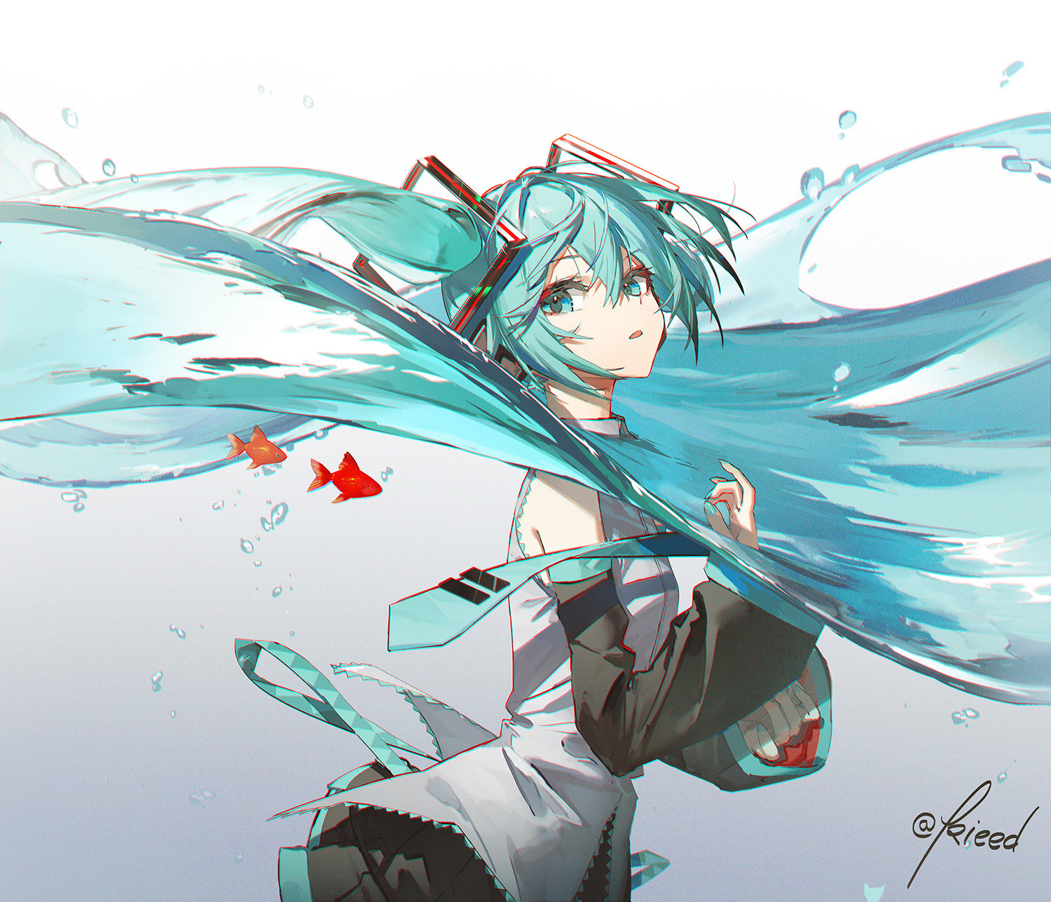 动漫Miku酱画师：kieedpid：11525066